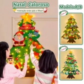 Arvore em feltro tema natal HX625-C