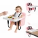 Cadeirinha de Alimentação Portátil  com Fixação ROSA