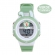 Relógio Infantil Digital Verde Coelhinho LED WR50M