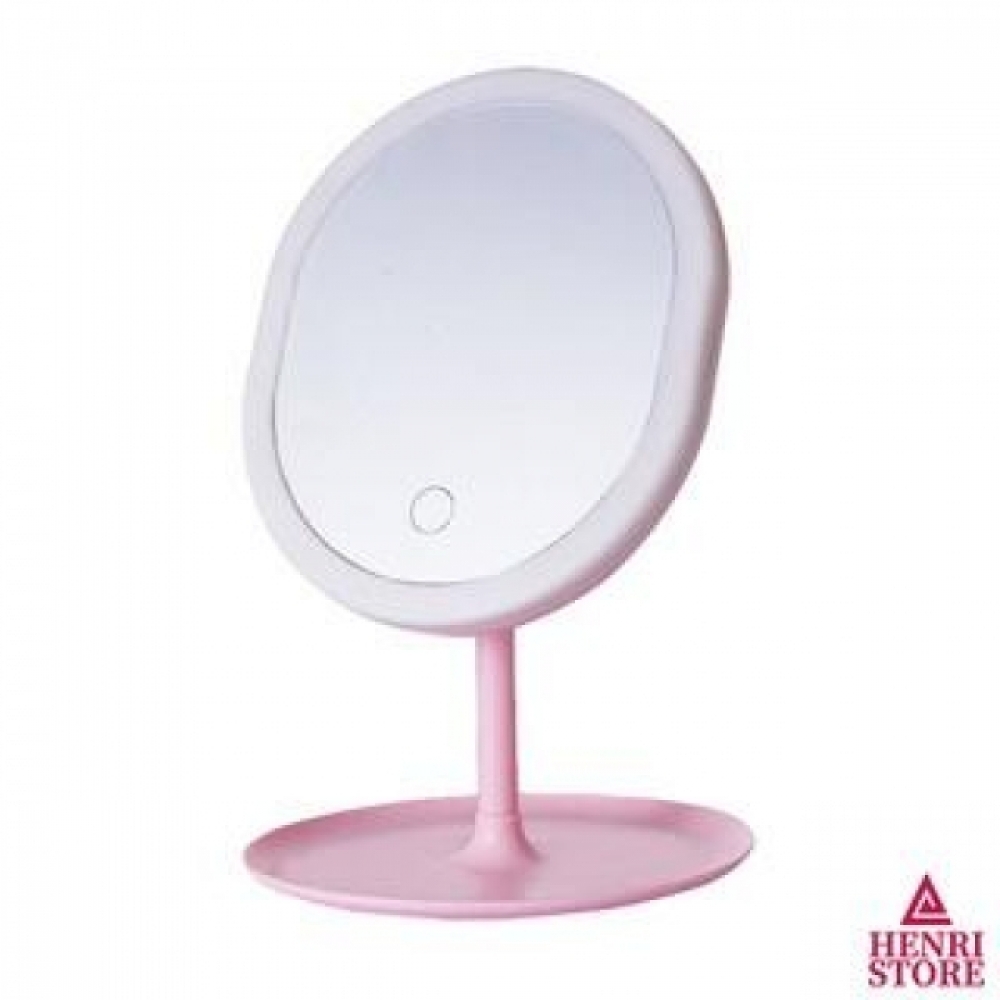Espelho para maquiagem com iluminação LED