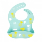 babador infantil silicone Azul