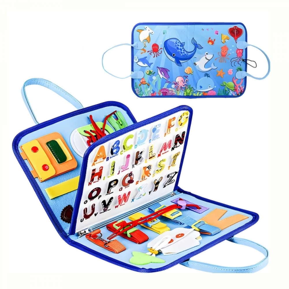 Livro Sensorial Infantil Montessori Educativo Atividades