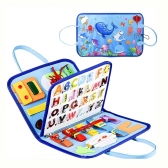 Livro Sensorial Infantil Montessori Educativo Atividades