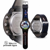 Relógio Infantil Digital Vingadores LED Pulseira Geek