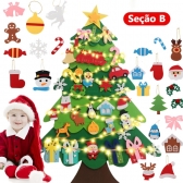 Árvore de Natal de Feltro Decorativa