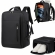 Mochila Executiva Preta com Compartimento para Sapatos