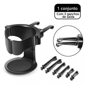 Suporte lata para carro encaixe no ar condicionado .SUP003