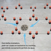 Kit Nivelador de Piso e Azulejo com Nível de Bolha