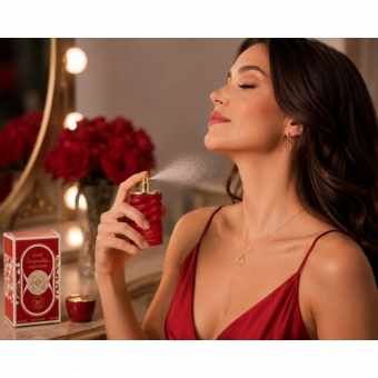 Perfume Feminino 035 Vermelho 30ml Eau de Parfum