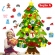 Árvore de Natal Infantil em Feltro