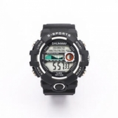 Relógio Digital Esportivo Shunway S-809 Black WR50M